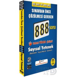 TASARI /  SINAVDAN ÖNCE ÇÖZÜLMESİ GEREKEN 888 SORU (SAY - YETENEK)