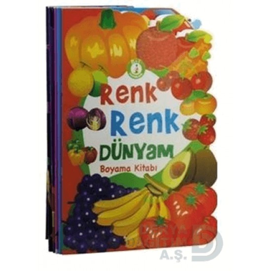 EMA / RENK RENK DÜNYAM - BOYAMA KİTABI(5 KİTAP TAKIM)