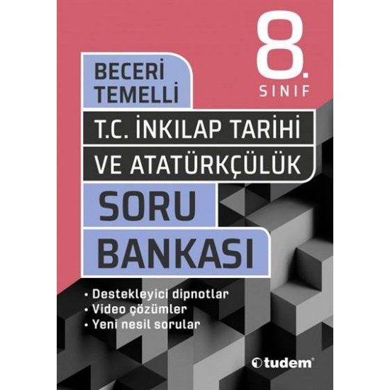 TUDEM /  8 SINIF BECERİ TEMELLİ İNKILAP TARİHİ SORU BANKASI