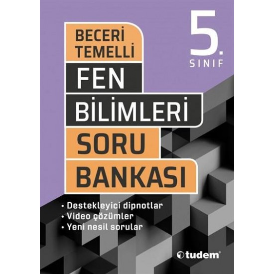 TUDEM /  5.SINIF BECERİ TEMELLİ FEN BİLİMLERİ SORU BANKASI