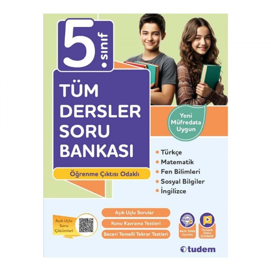 TUDEM /  5.SINIF TÜM DERSLER SORU BANKASI