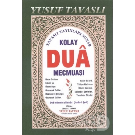 TAVASLI /  KOLAY DUA KİTABI B07