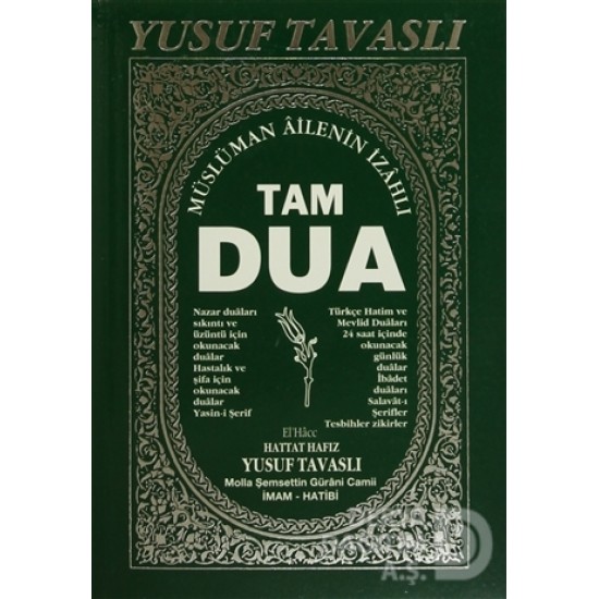 TAVASLI /  TAM DUA KİTABI (B04)