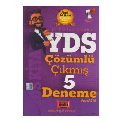 YARGI  / YDS 2025 ÇÖZÜMLÜ ÇIKMIŞ 5 DENEME