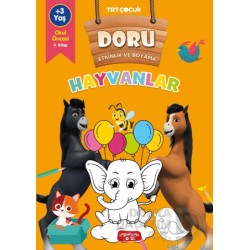 YEDİVEREN / DORU ETKİNLİK VE BOYAMA - HAYVANLAR