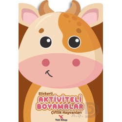 YETİ KİTAP /  AKTİVİTELİ BOYAMALAR - ÇİFTLİK HAYVANLARI