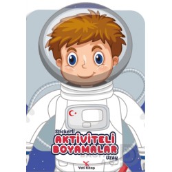 YETİ KİTAP /  AKTİVİTELİ BOYAMA - UZAY