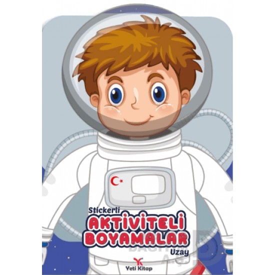 YETİ KİTAP /  AKTİVİTELİ BOYAMA - UZAY