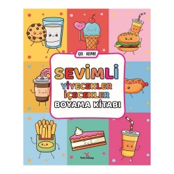 YETİ KİTAP /  BOYAMA - SEVİMLİ YİYECEKLER İÇE...