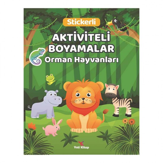 YETİ KİTAP /  ORMAN HAYVANLARI (AKTİVİTELİ B...)