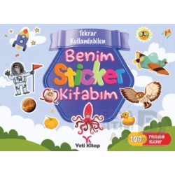 YETİ KİTAP / BENİM STİCKER KİTABIM (TEKRAR KULLANILABİLEN)