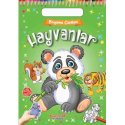 YUMURCAK /  BOYAMA ÇANTAM - HAYVANLAR