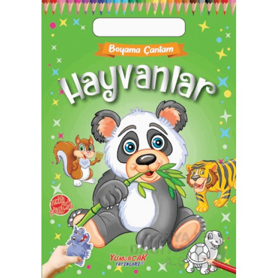 YUMURCAK /  BOYAMA ÇANTAM - HAYVANLAR