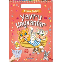 YUMURCAK /  BOYAMA ÇANTAM - YAVRU HAYVANLAR