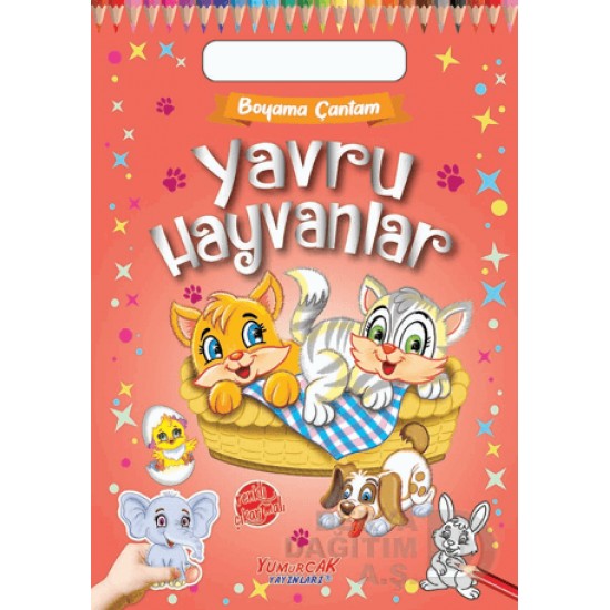 YUMURCAK /  BOYAMA ÇANTAM - YAVRU HAYVANLAR