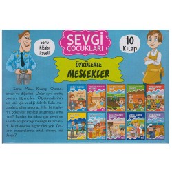 YUVA  /   3 - 4 SINIF ÖYKÜLERLE MESLEKLER (10 KİTAP)