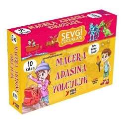 YUVA  /   MACERA ADASINA YOLCULUK 10 KİTAP 2 - 3 SINIF ÇANTA