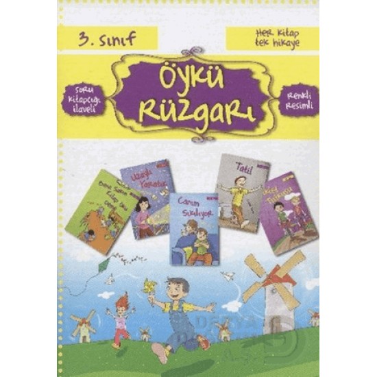 YUVA / ÖYKÜ RÜZGARI 3 .SINIFLAR İÇİN 10 KİTAP