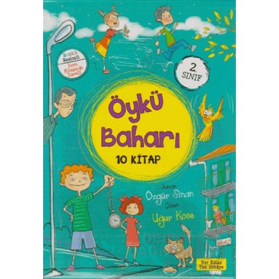 YUVA / ÖYKÜ BAHARI 2.SINIFLAR 10 KİTAP DÜZ YAZILI