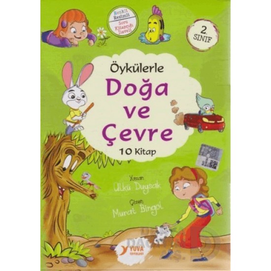 YUVA / DOĞA VE ÇEVRE - 2.SINIF ÖYKÜLERLE ( 10 KİTAP )
