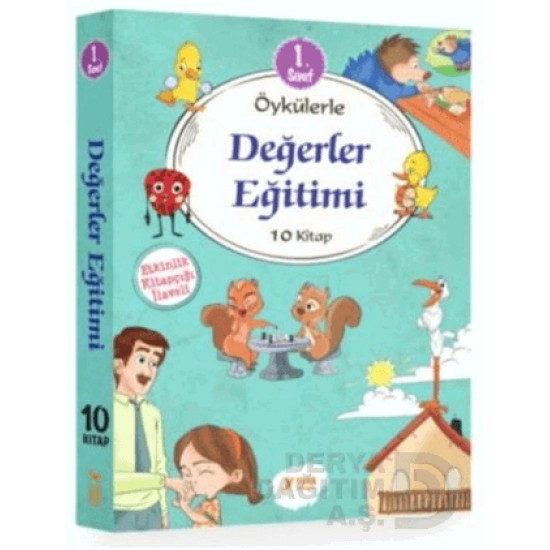 YUVA  / 1.SINIF  DEĞERLER EĞİTİMİ (ÖYKÜLERLE .10 KİTAP TAKIM)