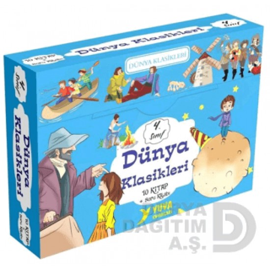 YUVA  / DÜNYA KASİKLERİ -  4. SINIF 10 KİTAP TAKIM (+ SORU KİTABI - 4.SINIF)