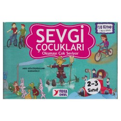 YUVA  /   2 - 3 SINIF SEVGİ ÇOCUKLARI 48 SAYFA  (10 KİTAP) OKUMAYI ÇOK SEVİYOR