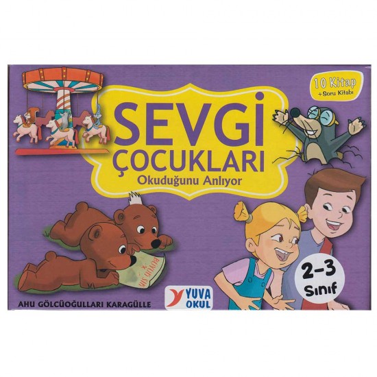 YUVA / 2 - 3 SINIF SEVGİ ÇOCUKLARI OKUDUĞUN ANLIYOR ( 10 KİTAP )