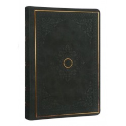 VJ 1184 VİNTAGE OLD BOOK 12X17 CM. MAT SİYAH