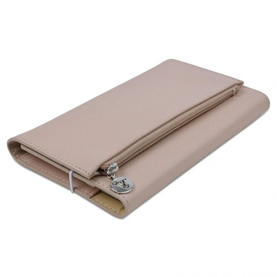 VJ 7367 ZİPCO CLUTCH 9,6X16,6 80GR 96YP ÇİZGİLİ BEJ