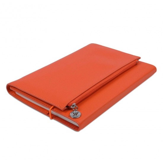 VJ 7379 ZİPCO CLUTCH DEFTER 14X20 96 YP 80GR TURUNCU ÇİZGİLİ