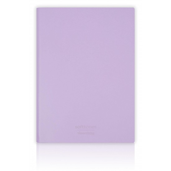 VJ 124-1002 SOFTTONS ESNEK KAPAK DEFTER A6 80 GR. KREM 96 YP. ÇİZGİLİ PEMBE