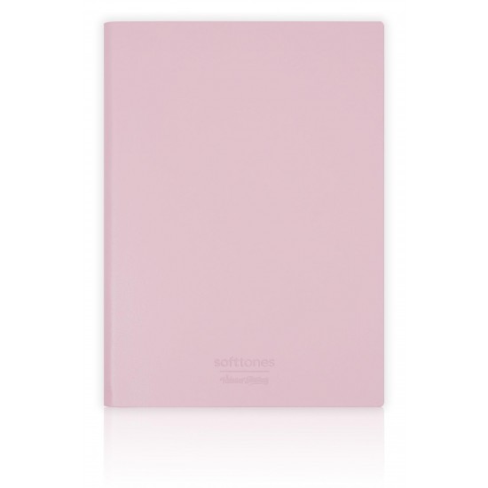 VJ 124-1004 SOFTTONS ESNEK KAPAK DEFTER A6 80 GR. KREM 96 YP. ÇİZGİLİ PUDRA