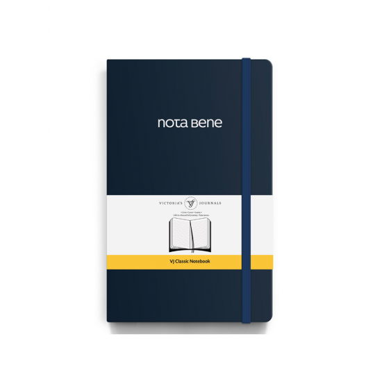 VJ 123-9220 CLASSİC SERT KAPAK DEFTER 13X21 70 GR 400 SF ÇİZGİLİ LACİVERT