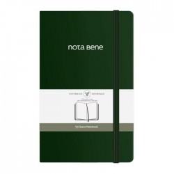 VJ 123-9222 CLASSİC SERT KAPAK DEFTER 13X21 70 GR 400 SF ÇİZGİLİ YEŞİL