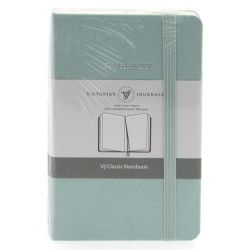 VJ 123-9240 CLASSİC SERT KAPAK DEFTER 9X14 70GR 400 YP ÇİZGİLİ TURKUAZ