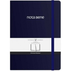 VJ 123-9250 PREMİUM SERT KAPAK DEFTER  A5 100 GR 192 YP ÇİZGİLİ LACİVERT