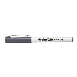ARTLİNE 210N KEÇE UÇLU YAZI KALEMİ 06MM GRİ