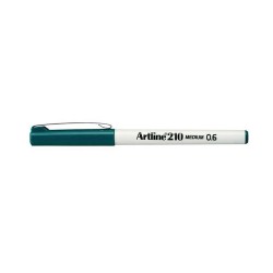 ARTLİNE 210N KEÇE UÇLU YAZI KALEMİ 06MM K.YEŞİL