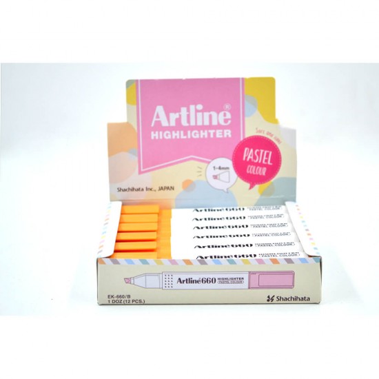 ARTLİNE 660 FOSFORLU KALEM P.TURUNCU