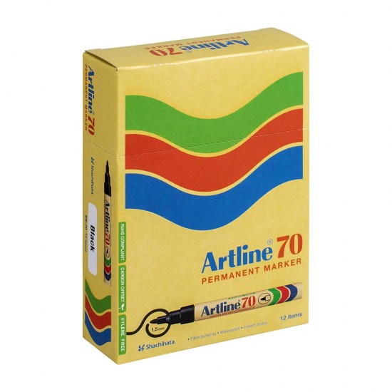 ARTLİNE EK-70 PERMANENT MARKÖR 1,5MM SİYAH