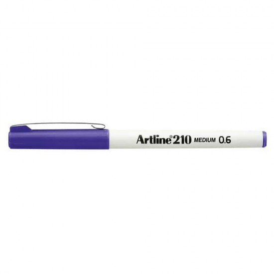 ARTLİNE 210N KEÇE UÇLU YAZI KALEMİ 06MM MOR