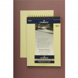 MEAD 259890 BLOKNOT SPİRALLİ FİLDİŞİ A4 70YP KARELİ