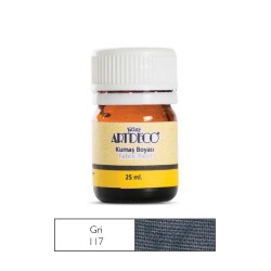 ARTDECO 010A-117 KUMAŞ BOYASI 25ML GRİ
