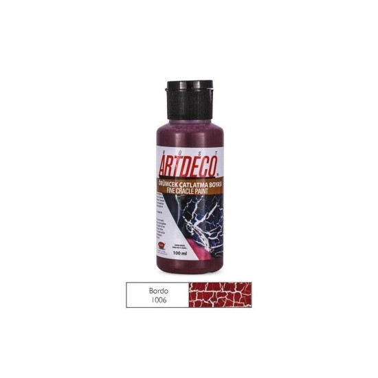 ARTDECO 028D-1006 ÖRÜMCEK ÇATLATMA 100ML BORDO