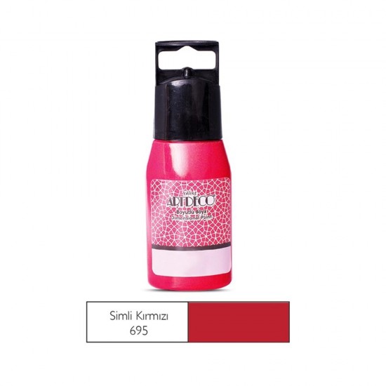 ARTDECO 041B-695 SİMLİ BONCUK 30ML KIRMIZI