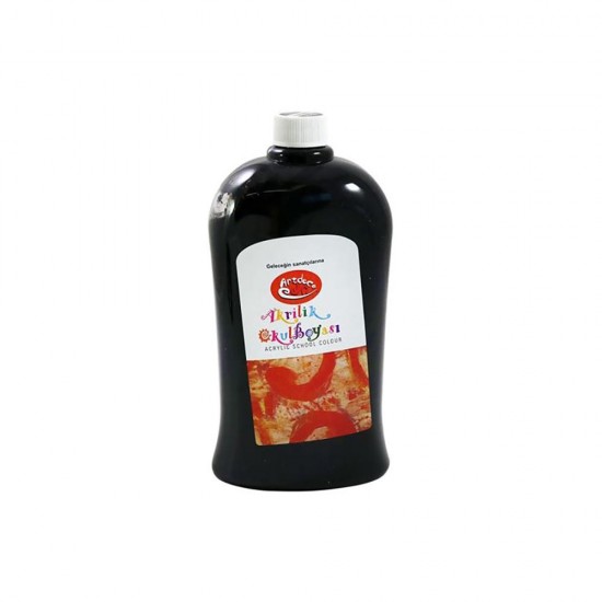 ARTDECO 120M-1618 JR AKRİLİK BOYA 1 LT SİYAH