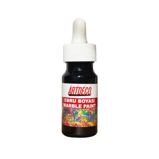 ARTDECO 16B-18 EBRU BOYASI 30ML SİYAH