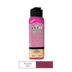 ARTDECO 070R-3020 AKRİLİK BOYA 140ML BURGUNDY