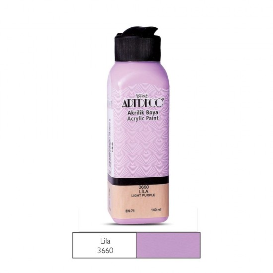 ARTDECO 070R-3660 AKRİLİK BOYA 140ML LİLA